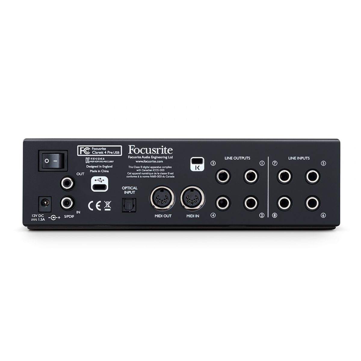 Focusrite Clarett 4 Pre USB
